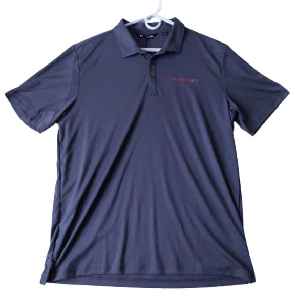 Travis Mathew Gray Coto Performance Short Sleeve Polo Men's Sz 2XL NWT - Picture 1 of 15
